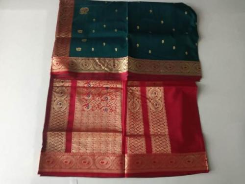 PMK BUMBERG COT SAREES WITH BLOUSE